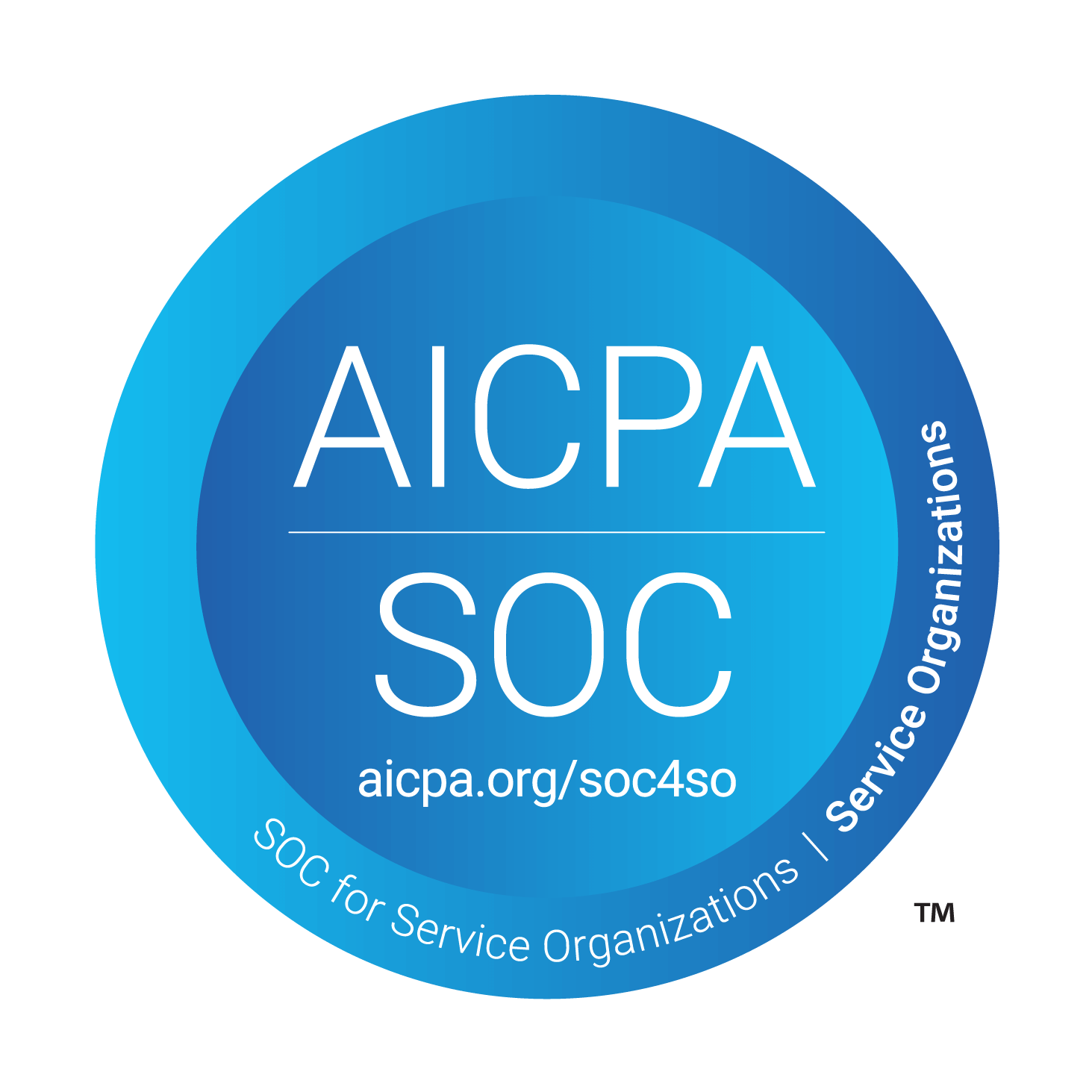 AICPA SOC for Service Organizations badge